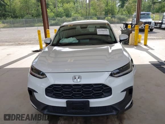 2024 Honda HR-V LX with VIN 3CZRZ2H39RM756065, listed as a IAAI auction lot 42588048 with 6,796 mi miles and . Bid and sale history available at DreamBid. Image 12.