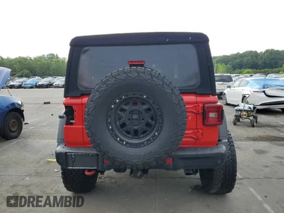 2021 Jeep Wrangler Unlimited Rubicon z VIN 1C4HJXFN4MW514237, wystawiony jako Copart lot #66986385 z przebiegiem 87 079 mil mil oraz Szkoda całkowita • Salvage title. Historia ofert i sprzedaży dostępna na DreamBid. Obrazek 6.