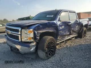 2014 Chevrolet Silverado 1500 LT with VIN 3GCPCREC3EG113781, listed as a Copart auction lot 71926655 with 183,761 mi miles and Salvage title. Bid and sale history available at DreamBid. Image 1.