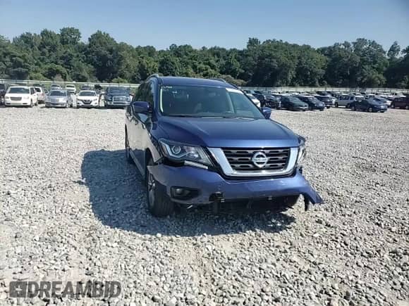 2017 Nissan Pathfinder S with VIN 5N1DR2MN3HC614894, listed as a Copart auction lot 71851695 with 94,482 mi miles and Salvage title. Bid and sale history available at DreamBid. Image 14.