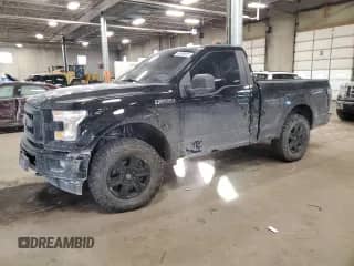 2017 Ford F-150 XL z VIN 1FTMF1EF3HFC68701, wystawiony jako Copart lot #45989805 z przebiegiem 104 233 mil mil oraz Szkoda całkowita • Salvage title. Historia ofert i sprzedaży dostępna na DreamBid. Obrazek 1.