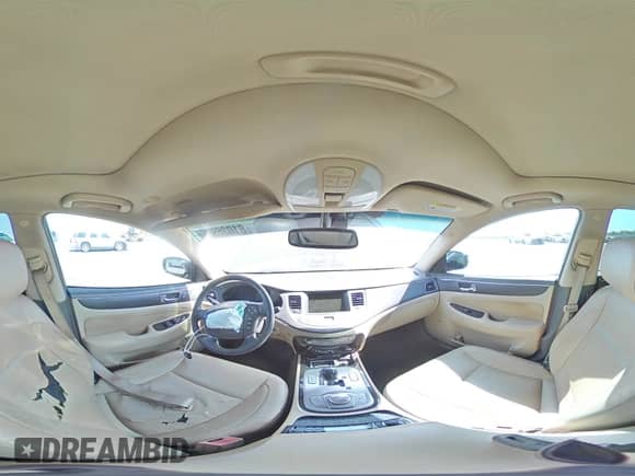 2009 Hyundai Genesis with VIN KMHGC46E49U038820, listed as a Copart auction lot 81036905 with Not provided miles and Salvage title. Bid and sale history available at DreamBid. Image 15.