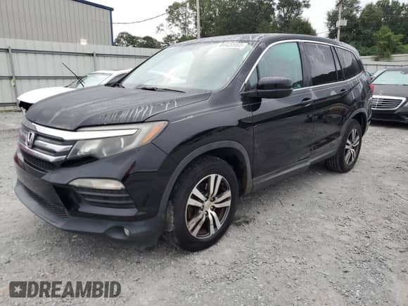 2016 Honda Pilot EX-L with VIN 5FNYF5H50GB044381, listed as a Copart auction lot 84420955 with 180,518 mi miles and Clean title. Bid and sale history available at DreamBid. Image 1.