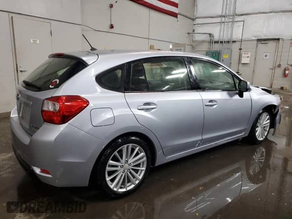 2013 Subaru Impreza Premium with VIN JF1GPAD68DG850038, listed as a Copart auction lot 45734195 with 106,512 mi miles and Salvage title. Bid and sale history available at DreamBid. Image 3.
