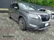 2022 Nissan Pathfinder Platinum with VIN 5N1DR3DK2NC200786, listed as a Copart auction lot 58721405 with 83,422 mi miles and Salvage title. Bid and sale history available at DreamBid. Image 14.