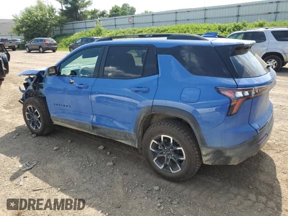 2025 Chevrolet Equinox AWD ACTIV с VIN 3GNAXSEG3SL125024, выставлен на аукционе Copart как лот 63097475 с пробегом 3 433 миль миль и Списание • Salvage title. История ставок и продаж доступна на DreamBid. Изображение 2.