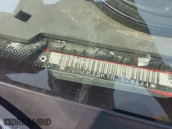 1994 Chevrolet Blazer with VIN 1GNEK18K9RJ374844, listed as a IAAI auction lot 42897202 with 207,253 mi miles and . Bid and sale history available at DreamBid. Image 9.