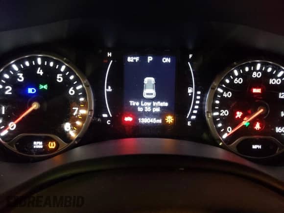 2018 Jeep Renegade Latitude с VIN ZACCJBBB9JPJ38987, выставлен на аукционе Copart как лот 60834655 с пробегом 139 045 миль миль и Чистый • Clean title. История ставок и продаж доступна на DreamBid. Изображение 9.
