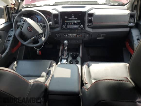 2024 Nissan Frontier Pro-4X with VIN 1N6ED1EK9RN612639, listed as a Copart auction lot 69298615 with 15,552 mi miles and Salvage title. Bid and sale history available at DreamBid. Image 8.