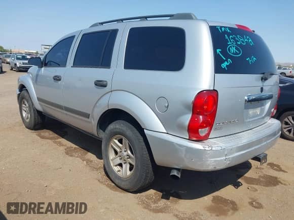 2006 Dodge Durango SLT with VIN 1D4HB48N96F163842, listed as a IAAI auction lot 42737828 with 204,482 mi miles and . Bid and sale history available at DreamBid. Image 3.