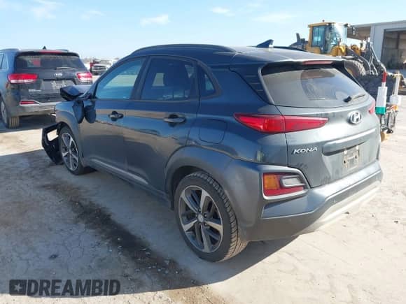 2019 Hyundai Kona Ultimate с VIN KM8K53A5XKU381384, выставлен на аукционе IAAI как лот 42872610 с пробегом 79 156 миль миль и . История ставок и продаж доступна на DreamBid. Изображение 3.