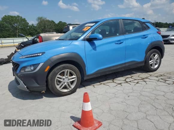 2022 Hyundai Kona SE с VIN KM8K2CABXNU805956, выставлен на аукционе Copart как лот 58337675 с пробегом 58 276 миль миль и Списание • Salvage title. История ставок и продаж доступна на DreamBid. Изображение 1.