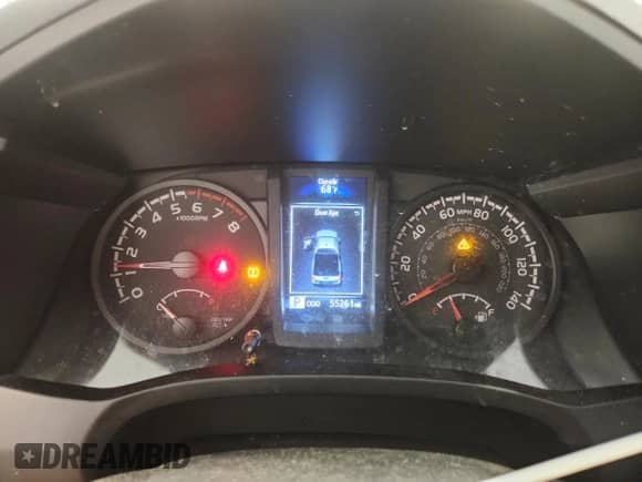 2023 Toyota Tacoma SR z VIN 3TYRX5GN7PT077445, wystawiony jako Copart lot #80279625 z przebiegiem 55 261 mil mil oraz Szkoda całkowita • Salvage title. Historia ofert i sprzedaży dostępna na DreamBid. Obrazek 9.