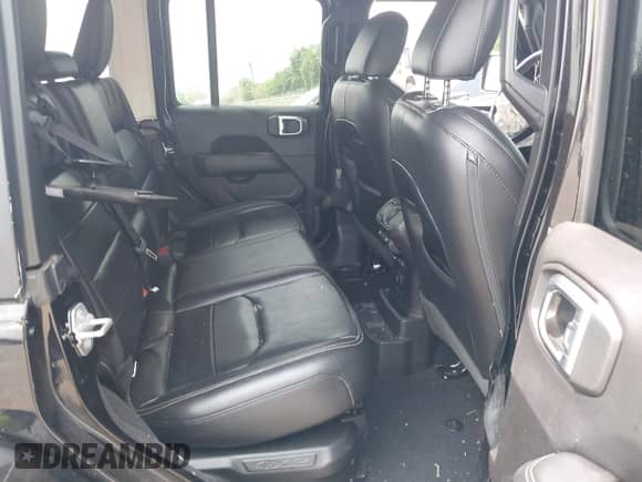 2021 Jeep Wrangler Unlimited Sahara with VIN 1C4JJXP60MW772389, listed as a IAAI auction lot 42486121 with Not provided miles and . Bid and sale history available at DreamBid. Image 8.