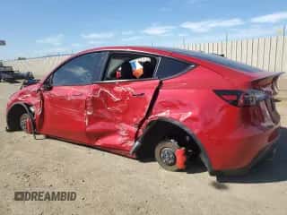 2022 Tesla Model Y Performance with VIN 7SAYGDEF1NF518987, listed as a Copart auction lot 65483854 with 26,418 mi miles and Salvage title. Bid and sale history available at DreamBid. Image 2.