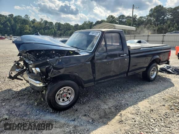 1989 Ford F-150 with VIN 1FTEF15Y8KNA26117, listed as a Copart auction lot 71691125 with 50,687 mi miles and Salvage title. Bid and sale history available at DreamBid. Image 1.