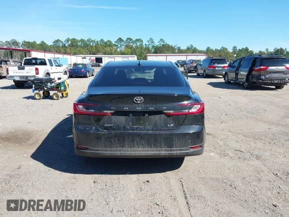2025 Toyota Camry SE with VIN 4T1DAACK2SU054425, listed as a IAAI auction lot 43540854 with 42,914 mi miles and . Bid and sale history available at DreamBid. Image 16.