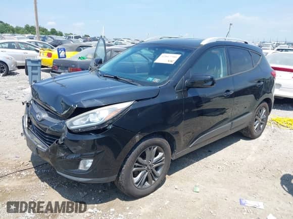 2015 Hyundai Tucson Limited z VIN KM8JUCAG2FU114357, wystawiony jako IAAI lot #42817700 z przebiegiem 140 604 mil mil oraz . Historia ofert i sprzedaży dostępna na DreamBid. Obrazek 2.
