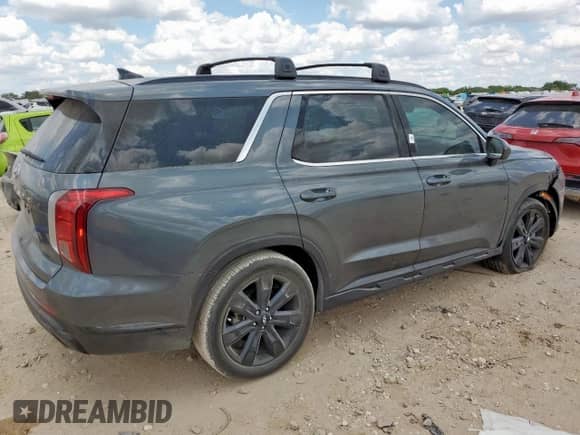 2024 Hyundai Palisade XRT z VIN KM8R34GE0RU743038, wystawiony jako Copart lot #67846945 z przebiegiem 25 432 mil mil oraz Szkoda całkowita • Salvage title. Historia ofert i sprzedaży dostępna na DreamBid. Obrazek 3.