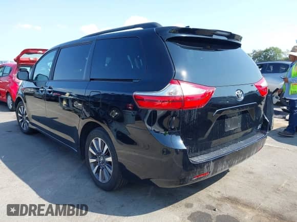 2019 Toyota Sienna Limited Premium with VIN 5TDDZ3DC3KS220715, listed as a IAAI auction lot 43206432 with 137,411 mi miles and . Bid and sale history available at DreamBid. Image 3.
