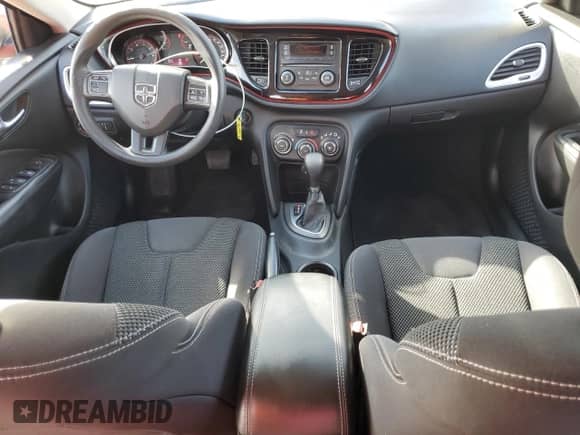2016 Dodge Dart SXT with VIN 1C3CDFBB9GD629816, listed as a Copart auction lot 87026715 with 107,788 mi miles and Clean title. Bid and sale history available at DreamBid. Image 8.