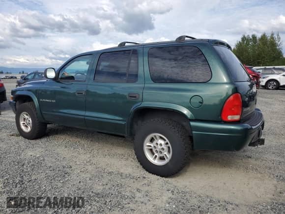 1999 Dodge Durango z VIN 1B4HS28Y4XF524808, wystawiony jako Copart lot #69684875 z przebiegiem 174 955 mil mil oraz Czysty tytuł • Clean title. Historia ofert i sprzedaży dostępna na DreamBid. Obrazek 2.