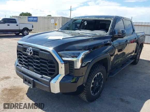 2022 Toyota Tundra SR5 with VIN 5TFLA5DB1NX036023, listed as a IAAI auction lot 42572286 with 51,073 mi miles and . Bid and sale history available at DreamBid. Image 2.