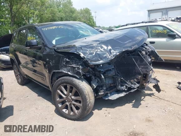 2016 Jeep Grand Cherokee Limited с VIN 1C4RJFBG3GC426582, выставлен на аукционе IAAI как лот 42585945 с пробегом 120 714 миль миль и . История ставок и продаж доступна на DreamBid. Изображение 1.