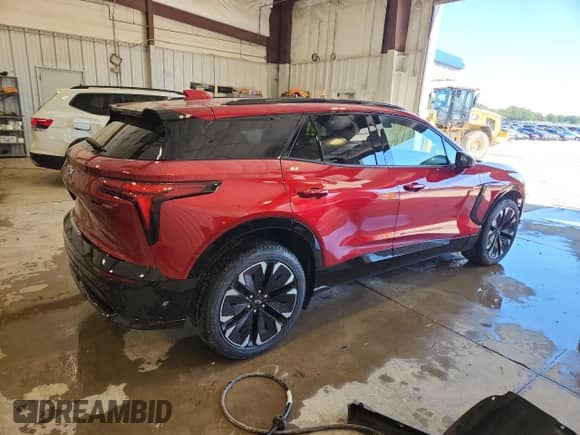 2024 Chevrolet Blazer EV eAWD RS с VIN 3GNKDCRJ1RS164705, выставлен на аукционе Copart как лот 72034785 с пробегом 6 372 миль миль и Списание • Salvage title. История ставок и продаж доступна на DreamBid. Изображение 3.