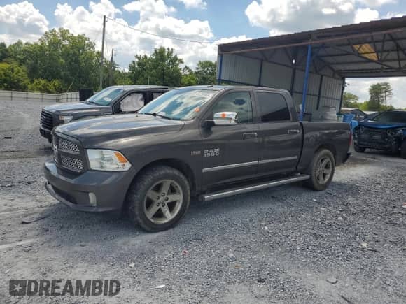 2016 Ram 1500 Express with VIN 3C6RR6KTXGG270048, listed as a Copart auction lot 65259965 with 152,102 mi miles and Salvage title. Bid and sale history available at DreamBid. Image 1.