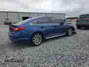 2015 Hyundai Sonata Limited with VIN 5NPE34AF7FH115035, listed as a Copart auction lot 80206025 with 52,210 mi miles and Salvage title. Bid and sale history available at DreamBid. Image 3.