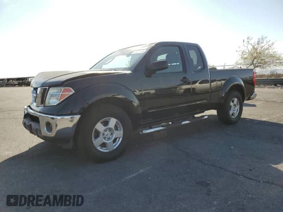 2007 Nissan Frontier SE with VIN 1N6AD06U77C458580, listed as a Copart auction lot 67972415 with 142,295 mi miles and Salvage title. Bid and sale history available at DreamBid. Image 1.