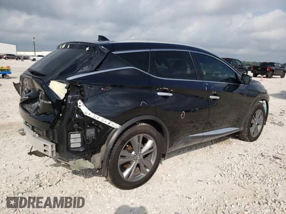 2019 Nissan Murano S z VIN 5N1AZ2MJ0KN140611, wystawiony jako Copart lot #56645814 z przebiegiem 54 436 mil mil oraz Szkoda całkowita • Salvage title. Historia ofert i sprzedaży dostępna na DreamBid. Obrazek 3.