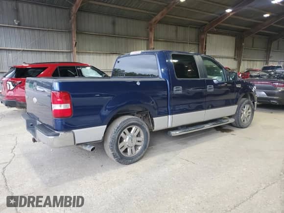 2007 Ford F-150 XLT with VIN 1FTRW12W37KD04161, listed as a Copart auction lot 82055735 with 163,774 mi miles and Salvage title. Bid and sale history available at DreamBid. Image 3.