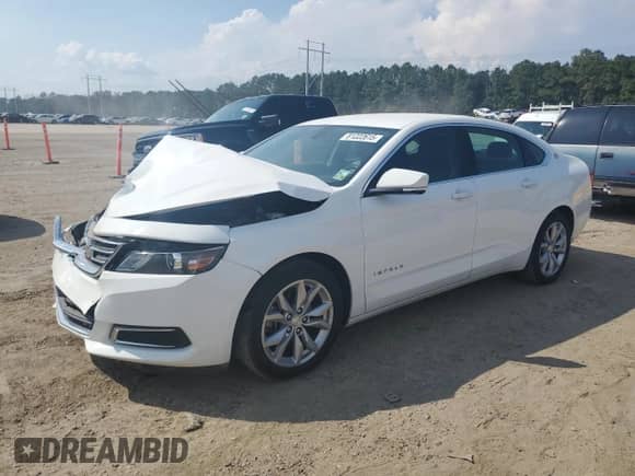 2016 Chevrolet Impala LT с VIN 1G1115S39GU160718, выставлен на аукционе Copart как лот 81222615 с пробегом 109 485 миль миль и Списание • Salvage title. История ставок и продаж доступна на DreamBid. Изображение 1.