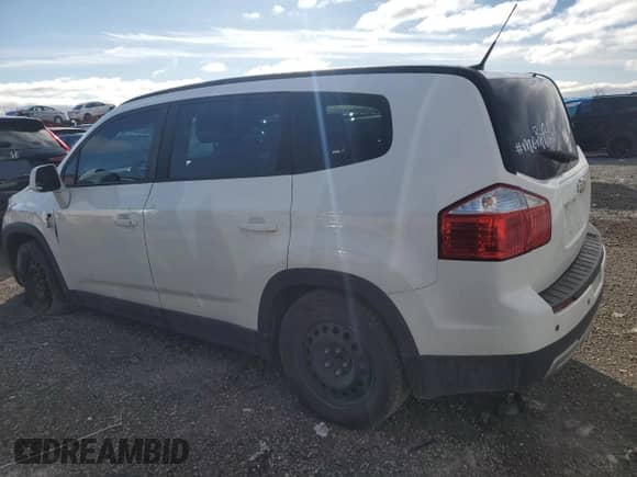 2012 Chevrolet Orlando 1LT с VIN KL77P2EM3CK586541, выставлен на аукционе Copart как лот 49203245 с пробегом 121 436 миль миль и Чистый • Clean title. История ставок и продаж доступна на DreamBid. Изображение 2.