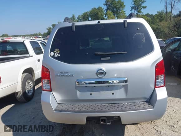 2011 Nissan Pathfinder LE with VIN 5N1AR1NN5BC621395, listed as a IAAI auction lot 43201658 with 96,736 mi miles and . Bid and sale history available at DreamBid. Image 16.