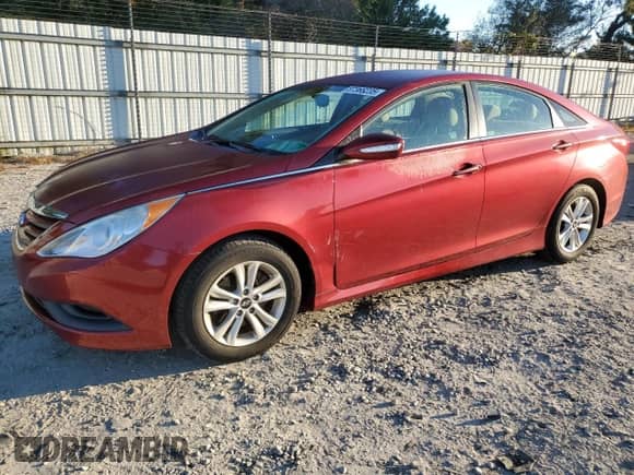 2014 Hyundai Sonata GLS z VIN 5NPEB4AC1EH937692, wystawiony jako Copart lot #87366235 z przebiegiem 59 877 mil mil oraz Szkoda całkowita • Salvage title. Historia ofert i sprzedaży dostępna na DreamBid. Obrazek 1.