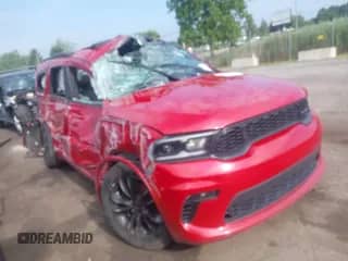 2021 Dodge Durango GT Plus with VIN 1C4RDJDG9MC683815, listed as a IAAI auction lot 42749867 with 111,346 mi miles and . Bid and sale history available at DreamBid. Image 1.