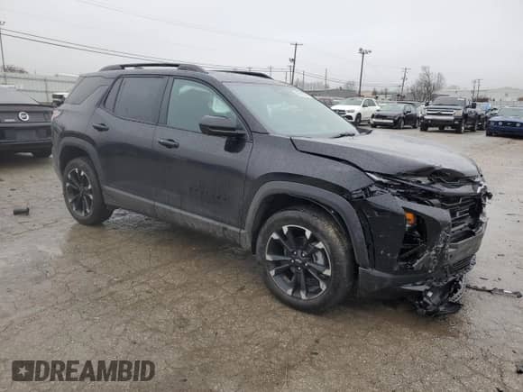 2025 Chevrolet Equinox AWD RS с VIN 3GNAXTEG8SL143279, выставлен на аукционе Copart как лот 83968244 с пробегом 2 518 миль миль и Списание • Salvage title. История ставок и продаж доступна на DreamBid. Изображение 4.