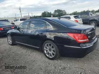 2013 Hyundai Equus Signature с VIN KMHGH4JH7DU069734, выставлен на аукционе Copart как лот 60468465 с пробегом 98 656 миль миль и Списание • Salvage title. История ставок и продаж доступна на DreamBid. Изображение 2.