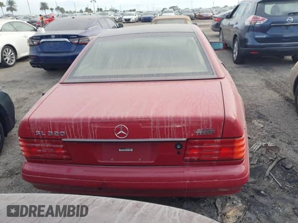 1997 Mercedes-Benz SL 500 с VIN WDBFA63F1VF144556, выставлен на аукционе Copart как лот 74490744 с пробегом Не указан миль и Списание • Salvage title. История ставок и продаж доступна на DreamBid. Изображение 6.