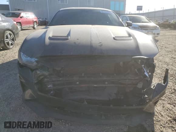 2019 Ford Mustang EcoBoost z VIN 1FA6P8TH9K5193699, wystawiony jako Copart lot #81154995 z przebiegiem 122 108 mil mil oraz Szkoda całkowita • Salvage title. Historia ofert i sprzedaży dostępna na DreamBid. Obrazek 5.