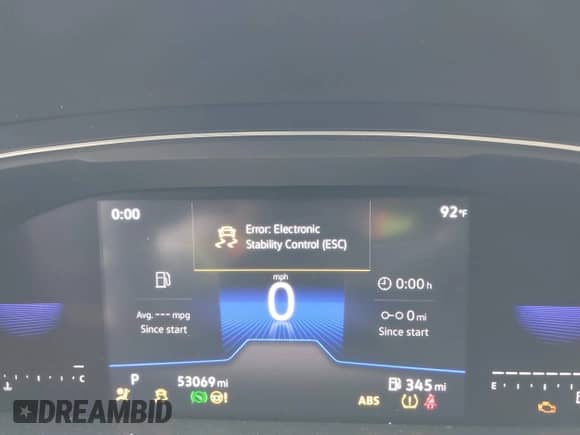 2022 Volkswagen Tiguan S with VIN 3VV1B7AX4NM141775, listed as a IAAI auction lot 42582247 with 53,069 mi miles and . Bid and sale history available at DreamBid. Image 7.