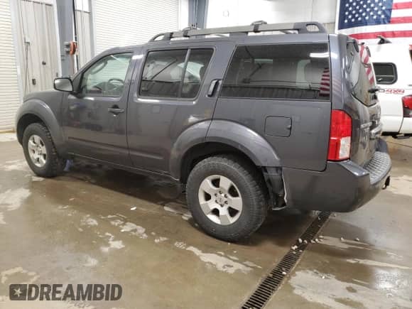 2012 Nissan Pathfinder SV with VIN 5N1AR1NB3CC617563, listed as a Copart auction lot 62136125 with 229,405 mi miles and Clean title. Bid and sale history available at DreamBid. Image 2.