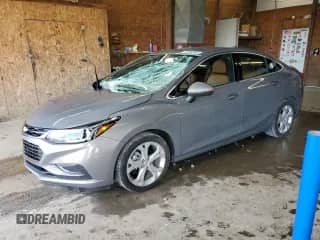 2018 Chevrolet Cruze Premier с VIN 1G1BF5SM1J7143836, выставлен на аукционе Copart как лот 84204545 с пробегом 55 546 миль миль и Списание • Salvage title. История ставок и продаж доступна на DreamBid. Изображение 1.