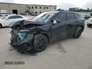 2024 Chevrolet Blazer LT с VIN 3GNKBCR48RS193375, выставлен на аукционе Copart как лот 56486744 с пробегом 5 133 миль миль и Списание • Salvage title. История ставок и продаж доступна на DreamBid. Изображение 1.