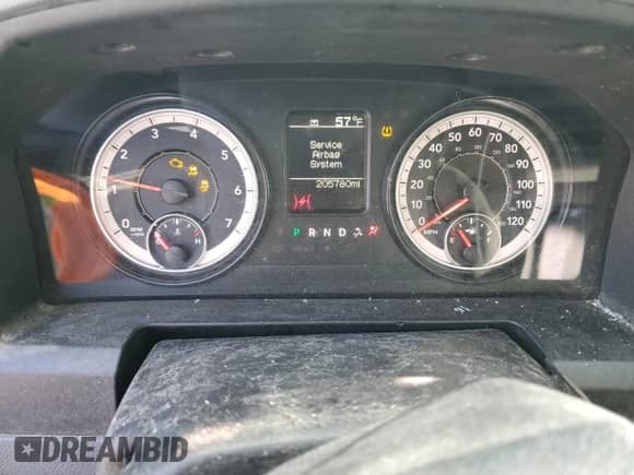 2016 Ram 1500 Tradesman with VIN 1C6RR6FT1GS210386, listed as a Copart auction lot 44574755 with 205,780 mi miles and Salvage title. Bid and sale history available at DreamBid. Image 9.