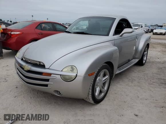 2005 Chevrolet SSR LS с VIN 1GCES14HX5B119594, выставлен на аукционе Copart как лот 76878854 с пробегом Не указан миль и Списание • Salvage title. История ставок и продаж доступна на DreamBid. Изображение 1.