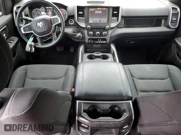 2023 Ram 1500 Big Horn with VIN 1C6SRFMT1PN617868, listed as a Copart auction lot 81282075 with 39,210 mi miles and Clean title. Bid and sale history available at DreamBid. Image 8.